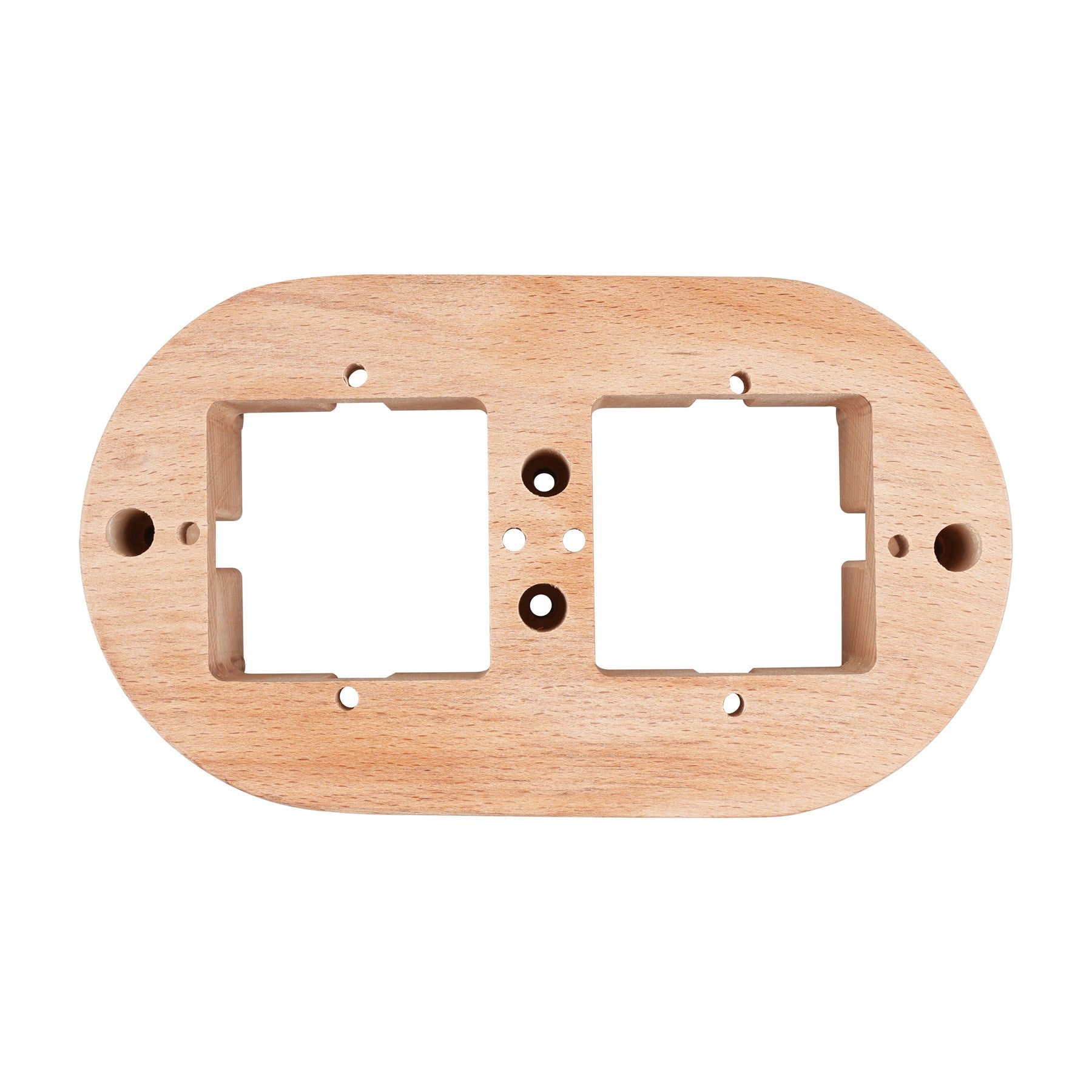 New Design D100MM Wood Surface Mounted Switch Panel