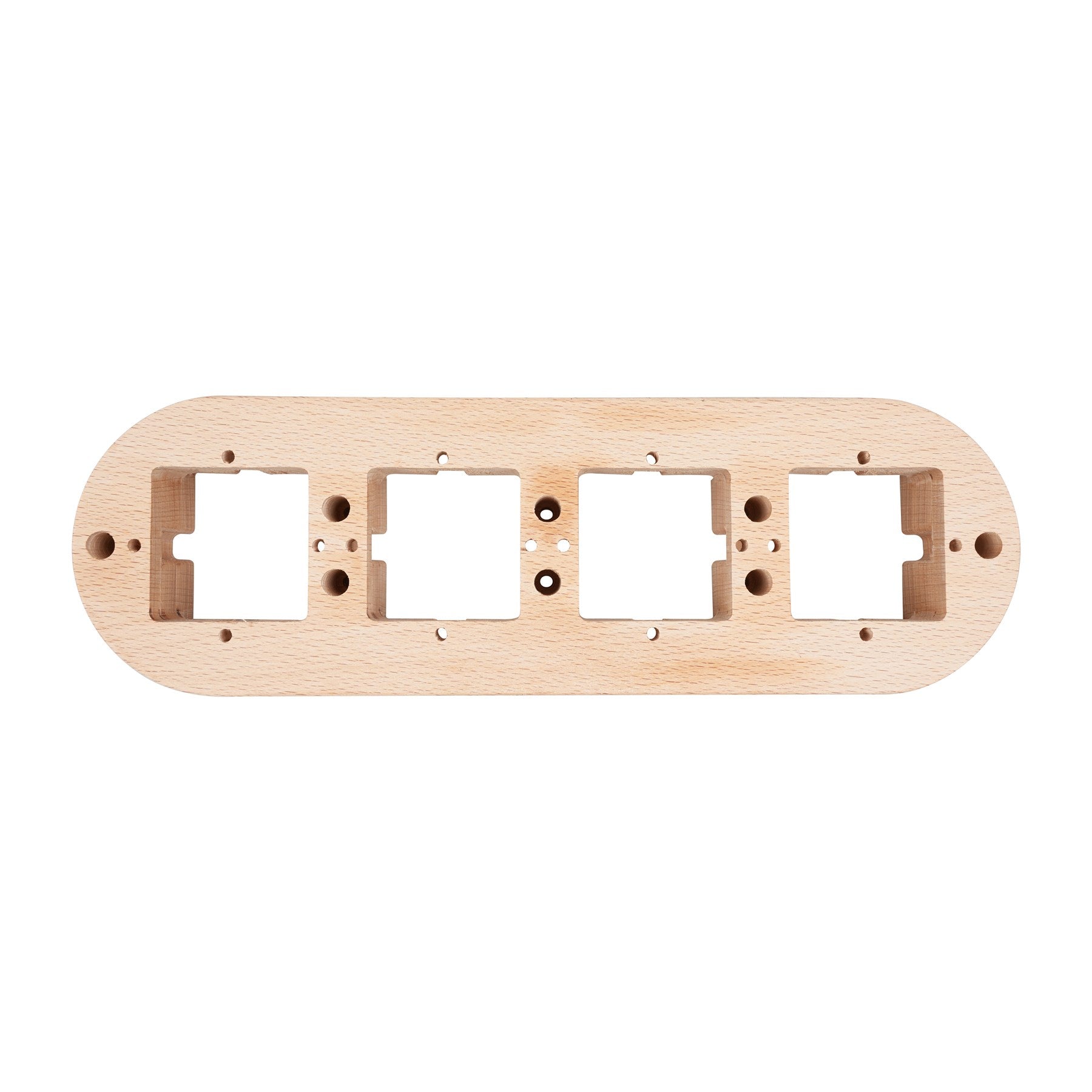 New Design D100MM Wood Surface Mounted Switch Panel