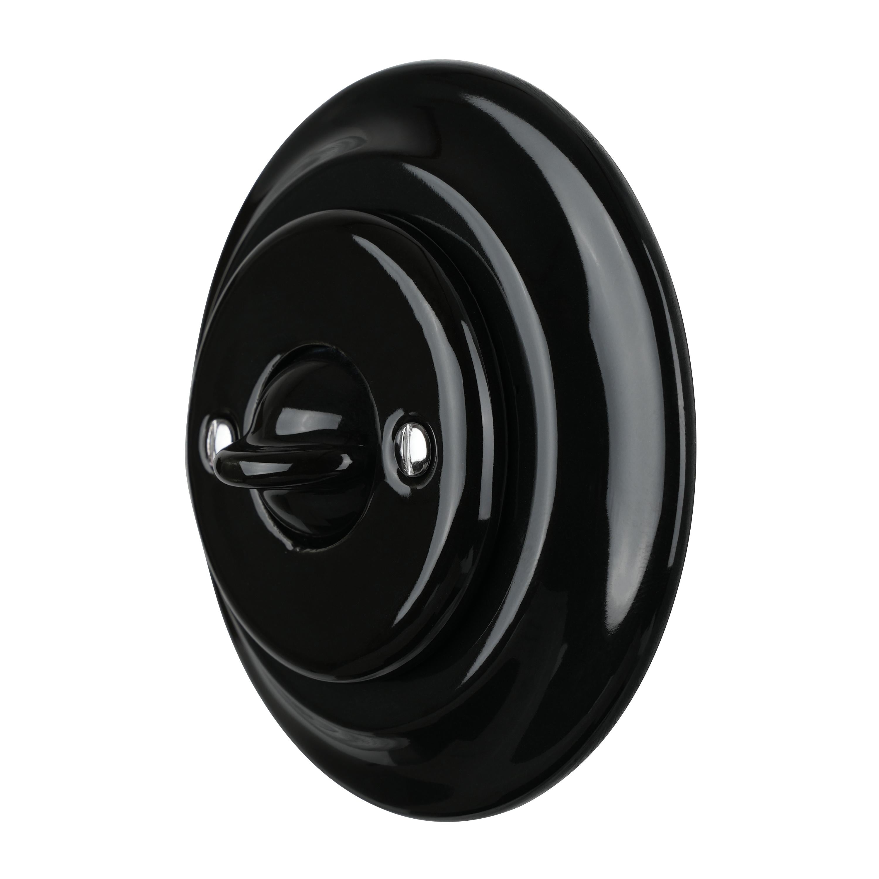 New Series 1 Gang Flush Mounted Round Toggle Wall Switch