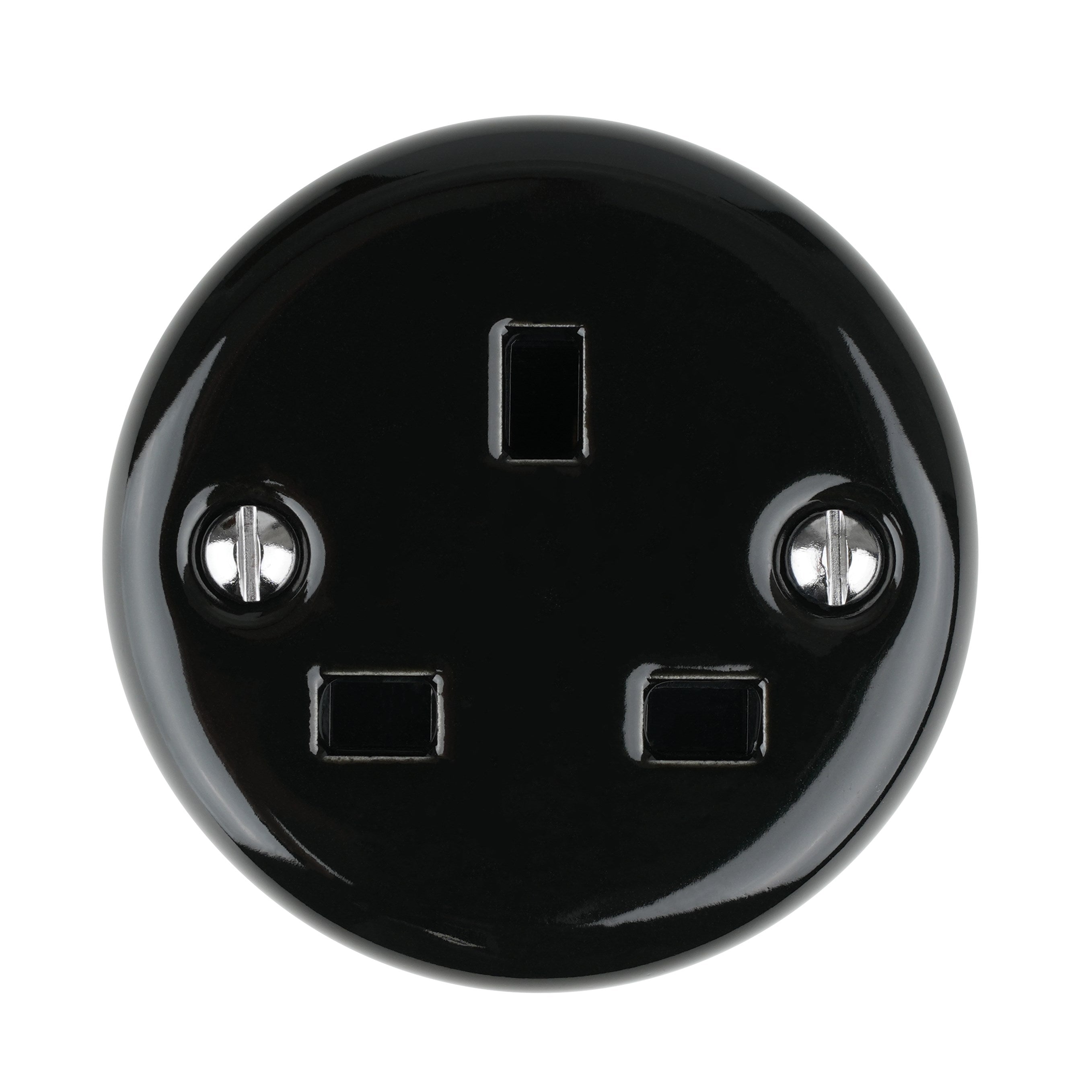UK Standard Wall-mounting Ceramic Electric Home Wall Socket