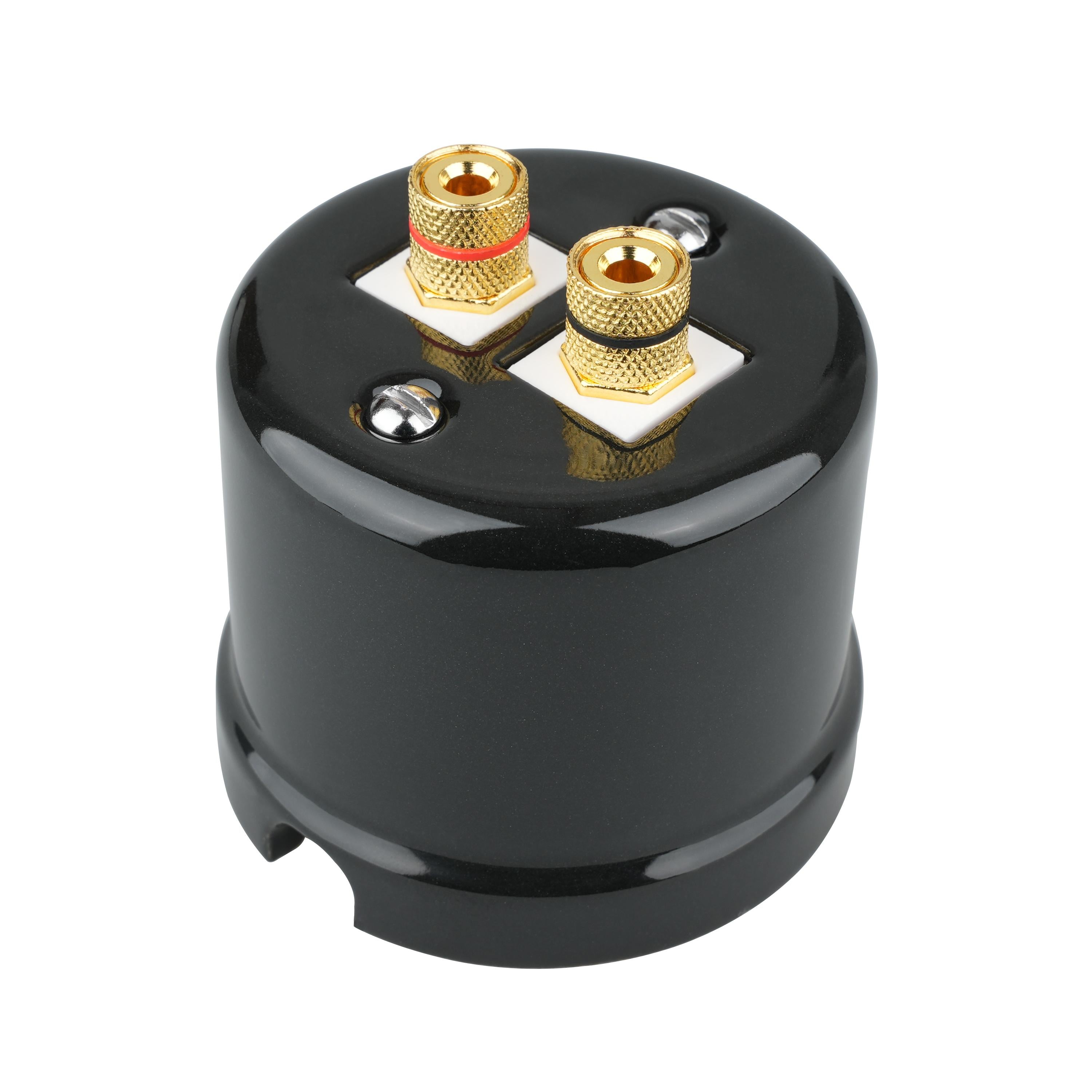Premium Ceramic Surface Mounted Audio Jack for Home Decoration