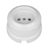 Retro Ceramic European Non-Grounded Wall Socket without Childproof ...