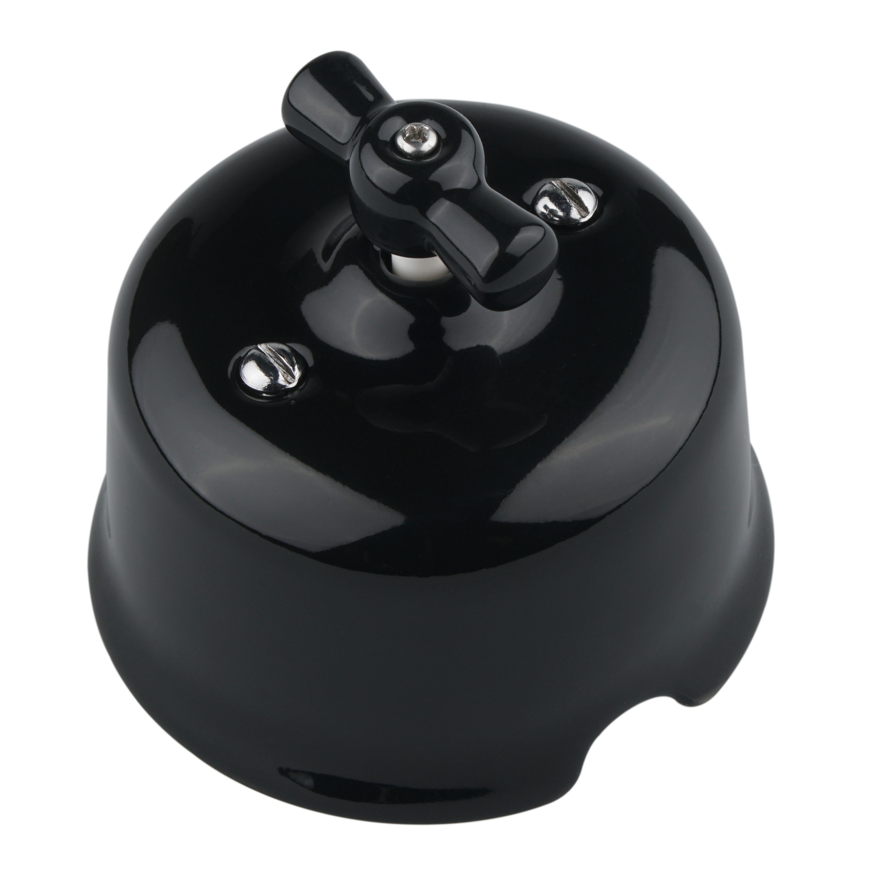 Retro Porcelain Wall-Mounting Electrical Rotary Switches