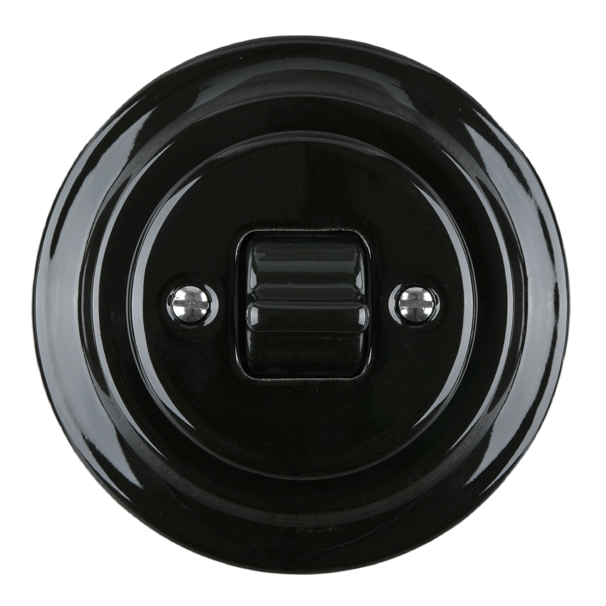 Retro 1 Gang 2 Pole Flush-mounted Toggle Switch