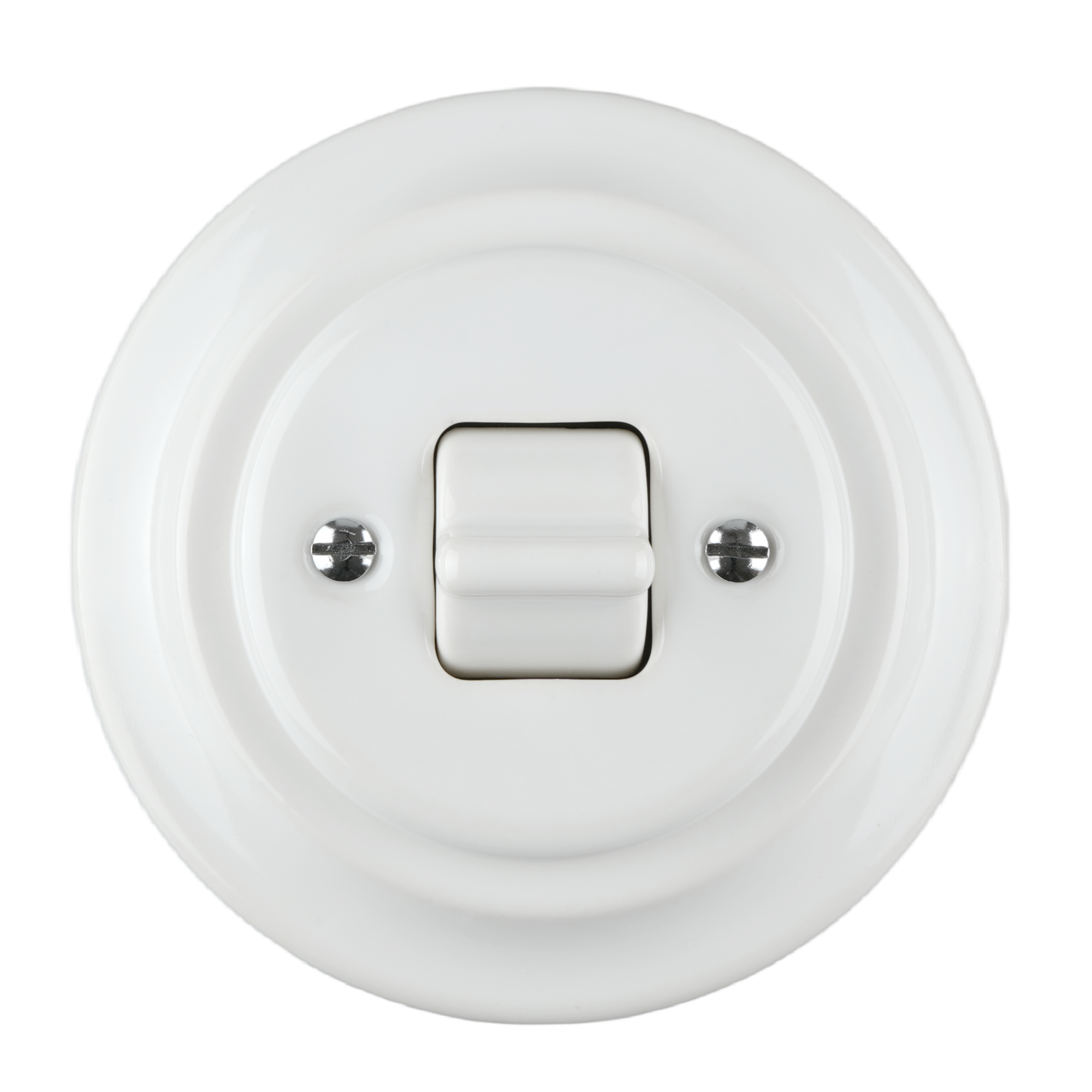 Retro 1 Gang 2 Pole Flush-mounted Toggle Switch