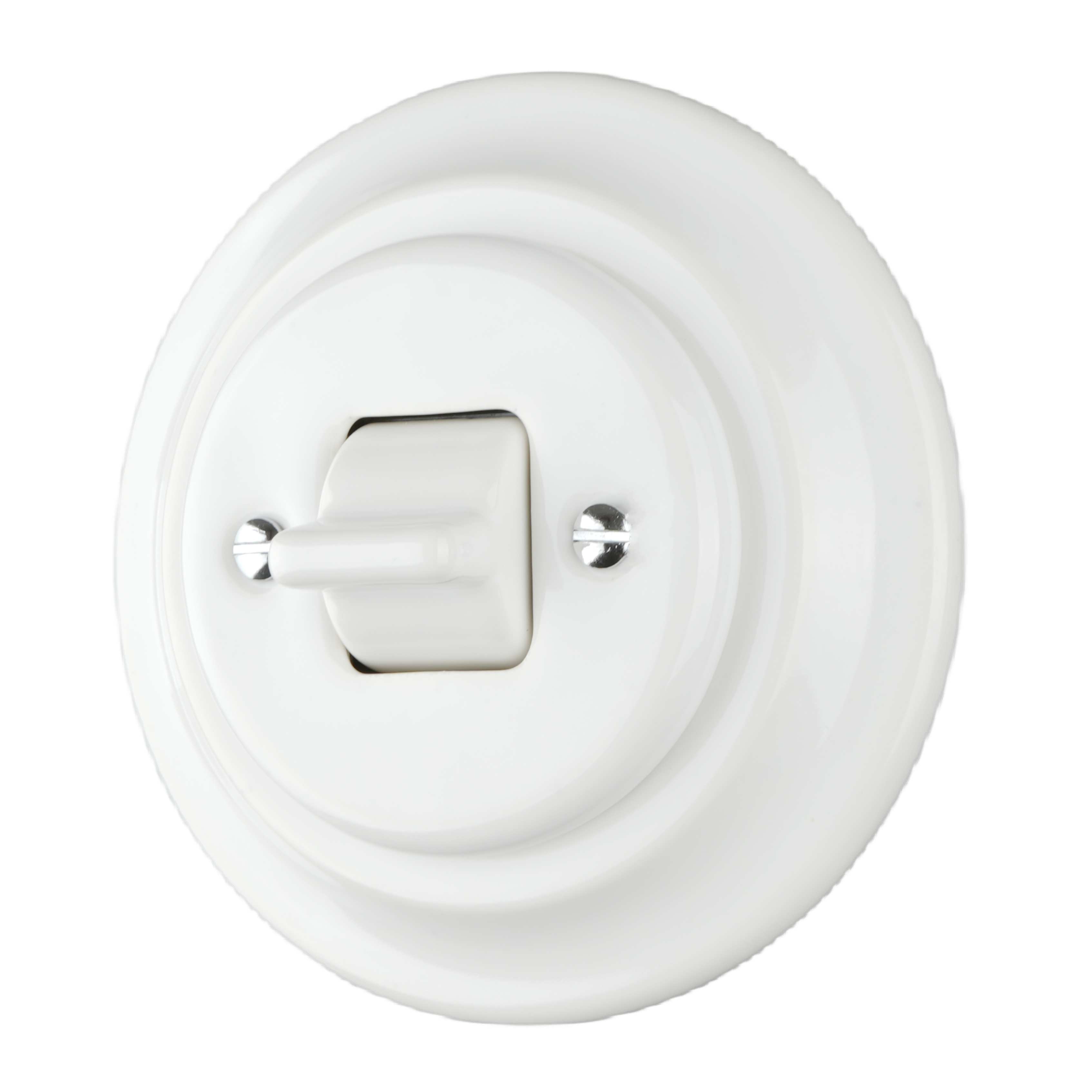 Retro 1 Gang 2 Pole Flush-mounted Toggle Switch