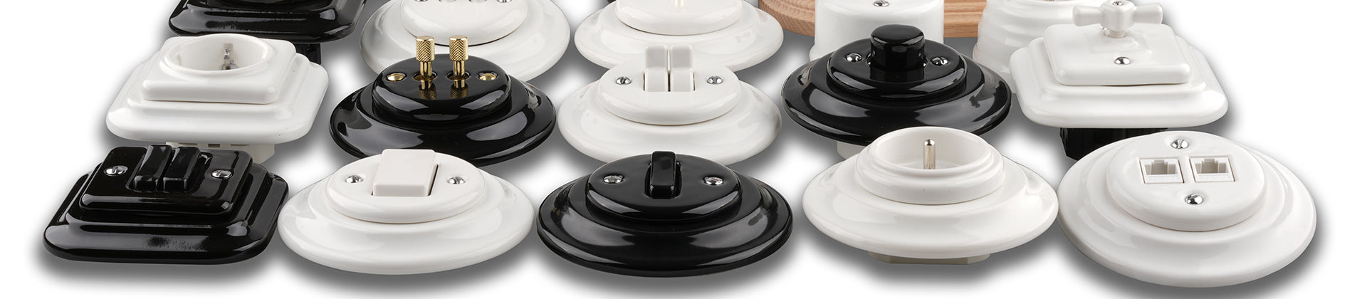 Ceramic USB-A+USB-C 20W 5V-4A Flush Mounted Charging Socket