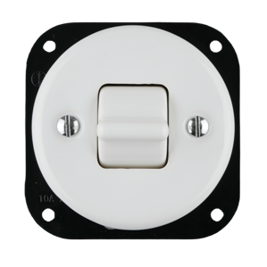 Connection inner part of flush mounted toggle switch, intermediate (without porcelain frame)