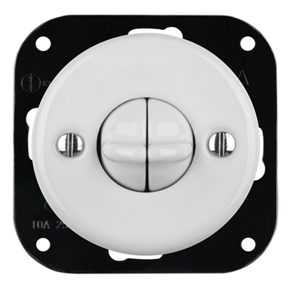 Dia 100mm,Flush mounted round toggle switch, roller shutter control
