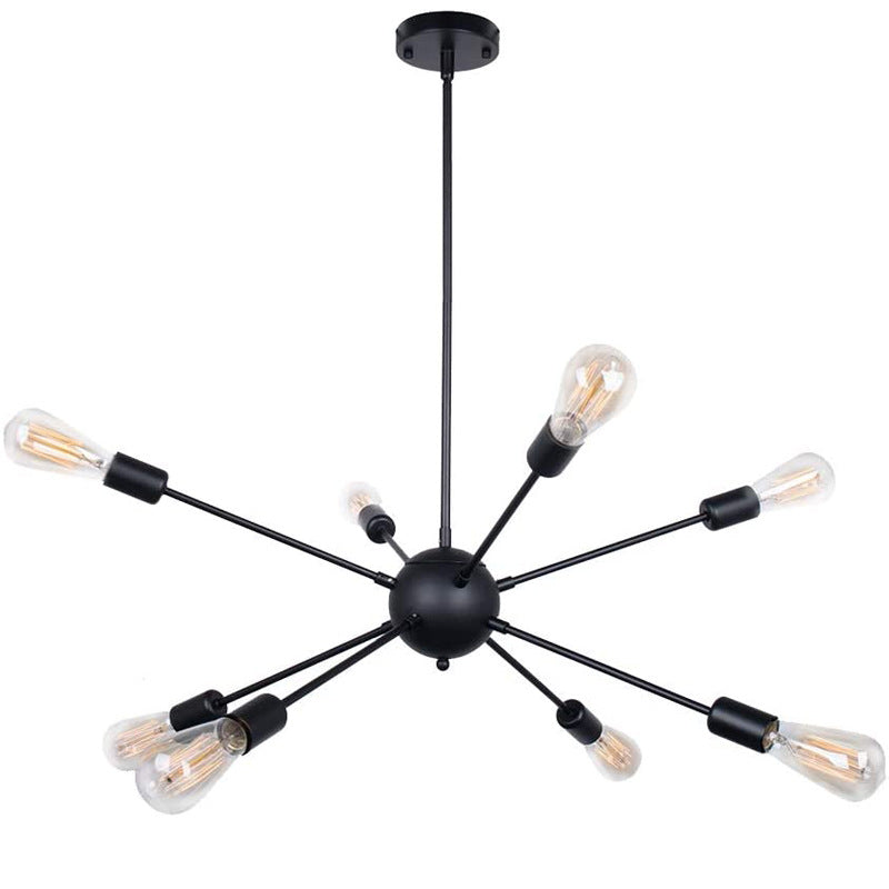 Rustic Vintage Living Room Dining Room Ambiance Chandelier Satellite Lighting Branch