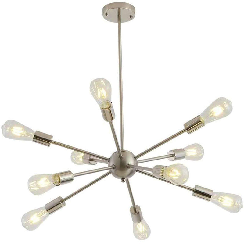 Rustic Vintage Living Room Dining Room Ambiance Chandelier Satellite Lighting Branch